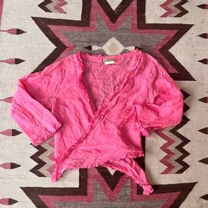 Juicy Couture wrap top